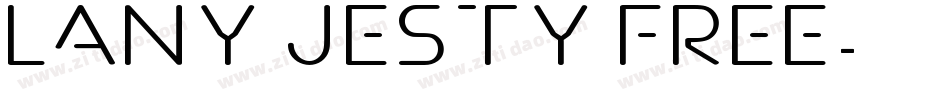 Lany Jesty Free字体转换